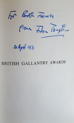 BRITISH GALLANTRY AWARDS