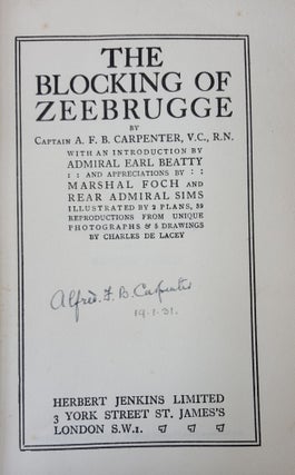 THE BLOCKING OF ZEEBRUGGE