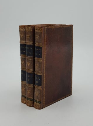Item #151180 THE POETICAL WORKS OF JOHN DRYDEN In Three Volumes. PARK Thomas DRYDEN John