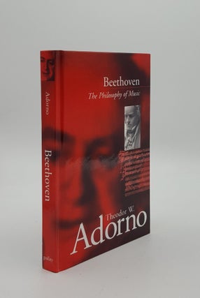 Item #151413 BEETHOVEN The Philosophy of Music. ADORNO Theodor W