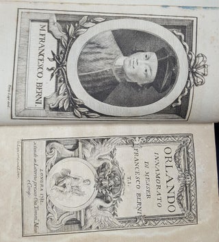 ORLANDO INNAMORATO in Four Volumes.