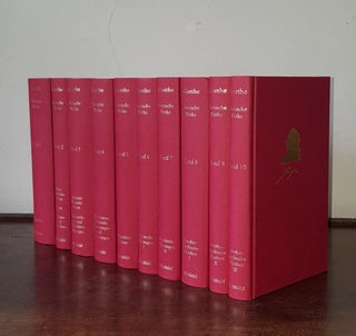 Item #152455 POETISCHE WERKE 10 Bände. GOETHE Johann Wolfgang von