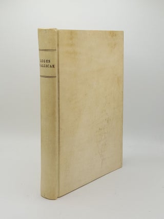 Item #152554 CYFREITHJEU HYWEL DDA AC ERAILL Seu Leges Wallicae Ecclesiasticae & Civiles Hoeli...