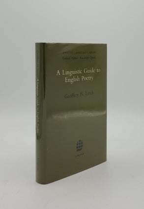 Item #152875 A LINGUISTIC TO ENGLISH POETRY. LEECH Geoffrey