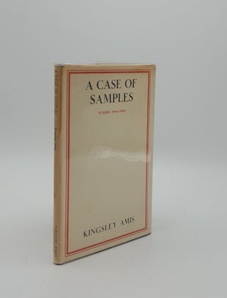 Item #154392 A CASE OF SAMPLES Poems 1946-1956. AMIS Kingsley
