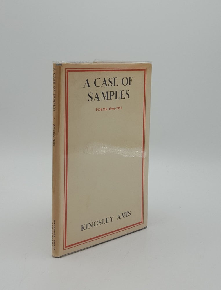 Item #154392 A CASE OF SAMPLES Poems 1946-1956. AMIS Kingsley.