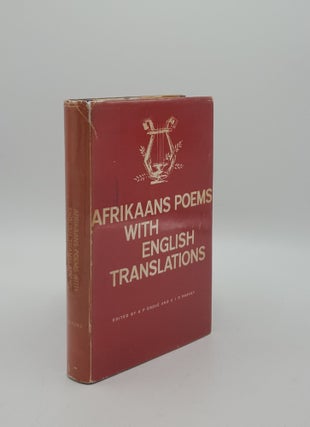 Item #155136 AFRICAANS POEMS WITH ENGLISH TRANSLATIONS. HARVEY C. J D. GROVE A. P