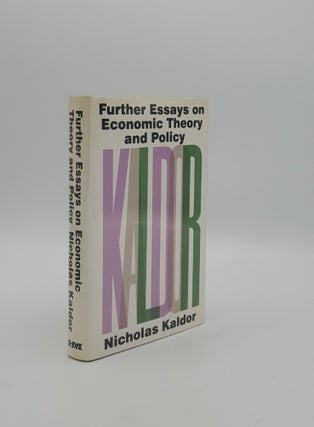 Item #156193 FURTHER ESSAYS ON ECONOMIC THEORY AND POLICY. KALDOR Nicholas