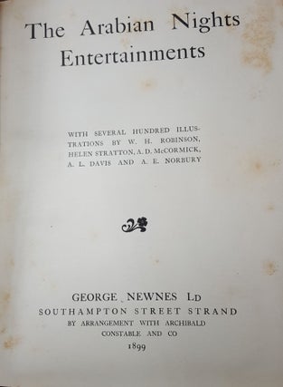 THE ARABIAN NIGHTS ENTERTAINMENTS