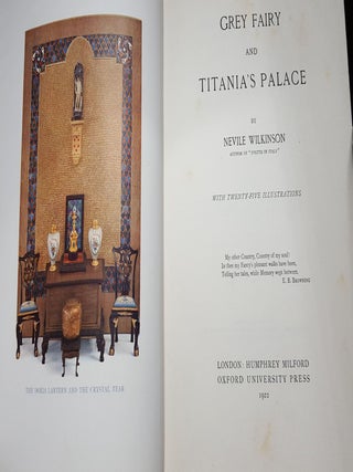 GREY FAIRY AND TITANIA'S PALACE
