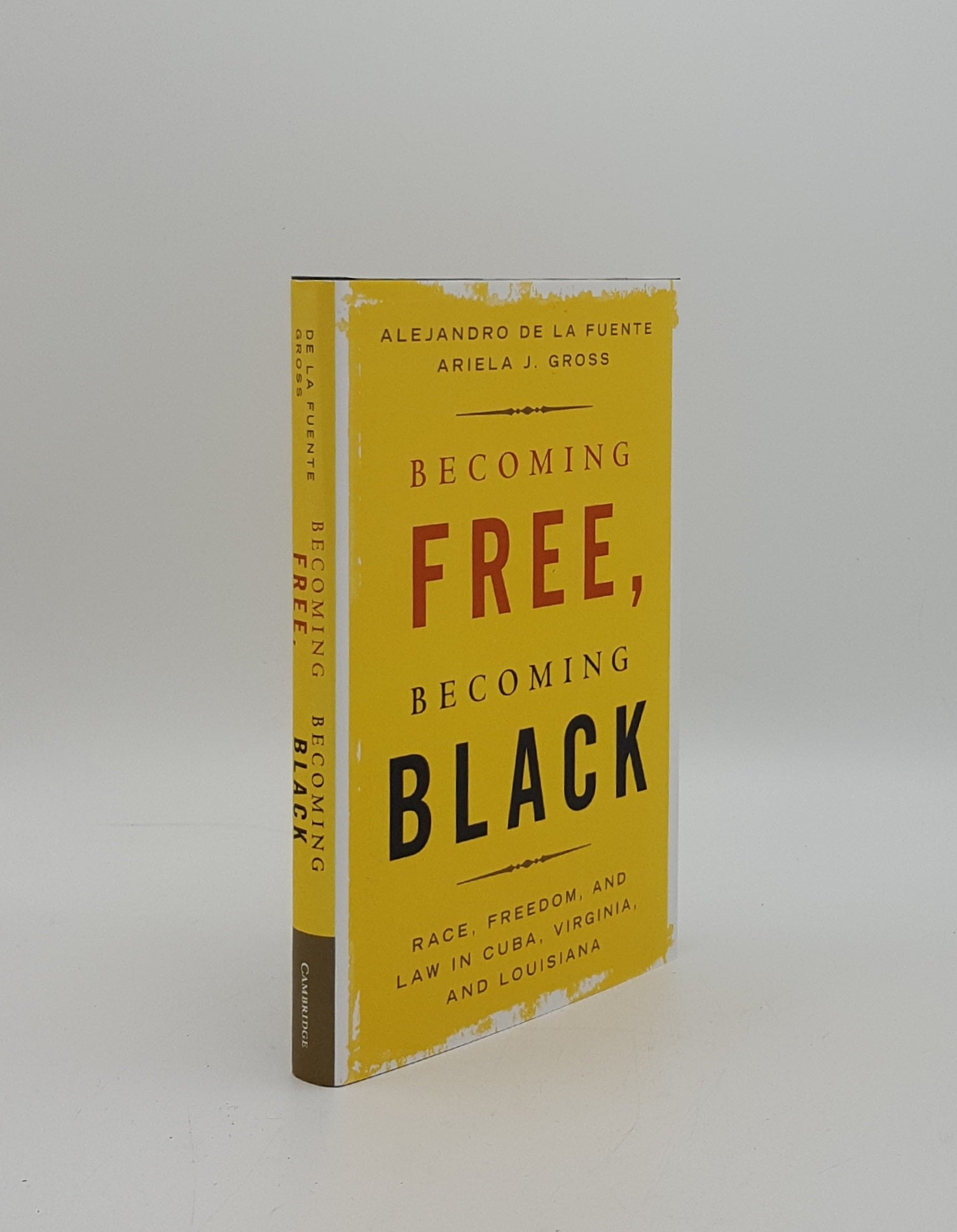DE LA FUENTE Alejandro, GROSS Ariela J. - Becoming Free Becoming Black Race Freedom and Law in Cuba Virginia and Louisiana (Studies in Legal History)