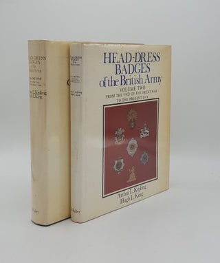 Item #157537 HEAD-DRESS BADGES OF THE BRITISH ARMY Volume One Up to the End of the Great War [&]...