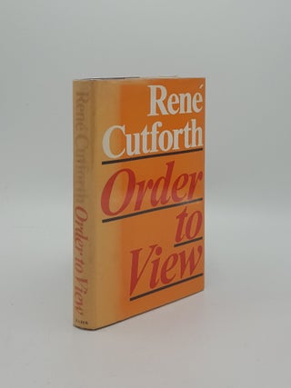 Item #157917 ORDER TO VIEW. CUTFORTH Rene