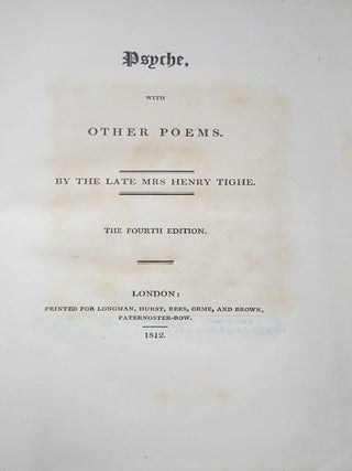 PSYCHE With Other Poems.