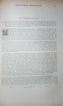 THE HISTORY OF THE COUNTY PALATINE AND DUCHY OF LANCASTER Volume I Chapter XVII Hundred of Salford Parish of Manchester