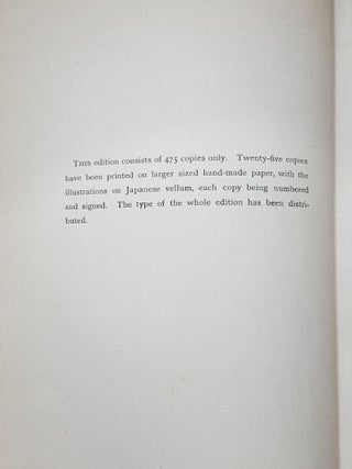 A BIBLIOGRAPHY OF THE POEMS OF OSCAR WILDE Giving Particulars as to the Original Publication of each Poem with Variations of Readings and a Complete List of all Editions Reprints Translations &c.