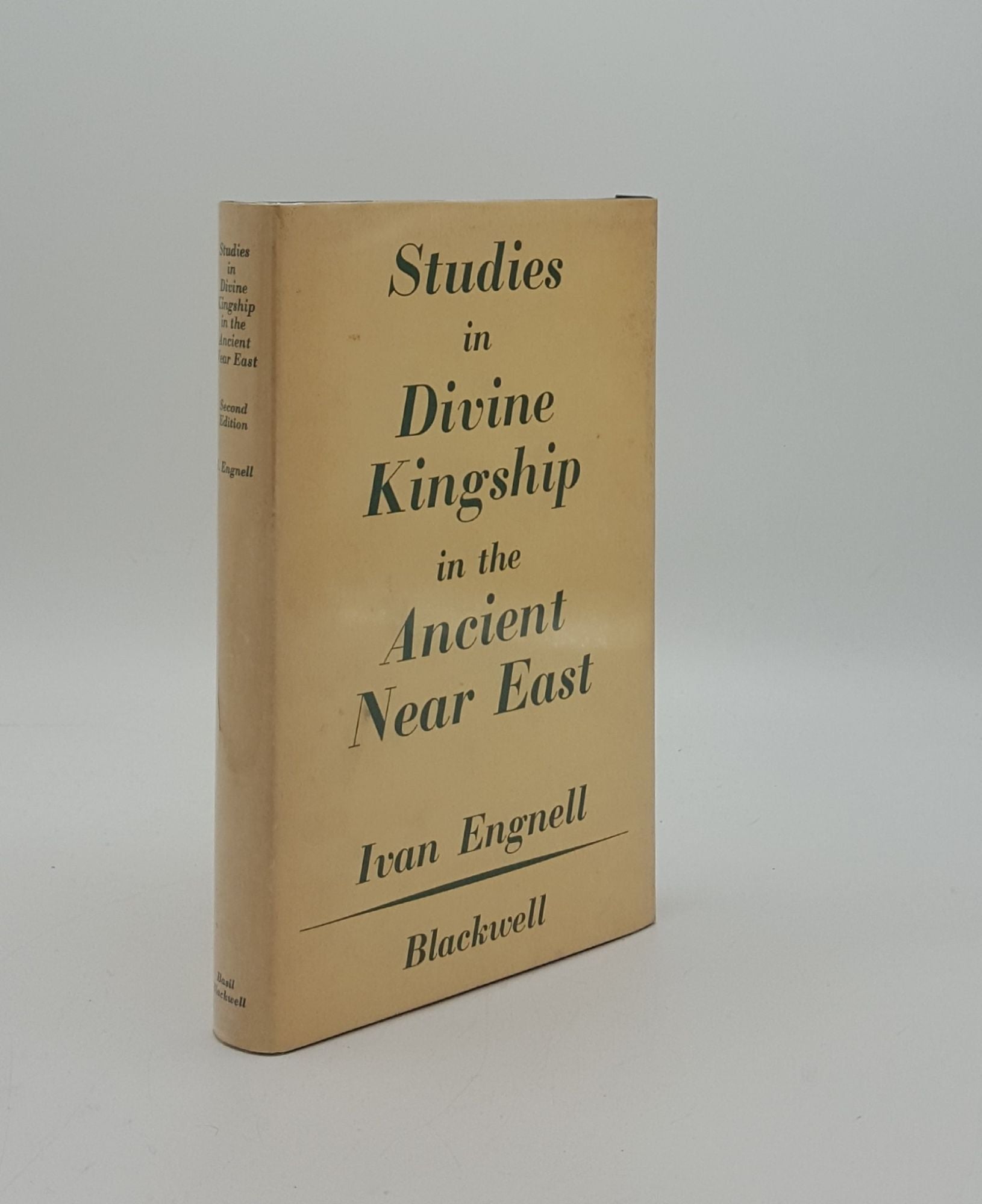ENGNELL Ivan - Studies in Divine Kingship in the Ancient Near East