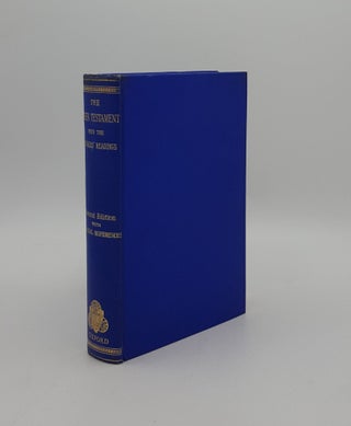 Item #160540 THE GREEK TESTAMENT With the Readings Adopted by the Revisers of the Authorised...
