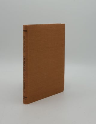 Item #160550 TRANSLATING HORACE Thirty Odes Translated Into the Original Metres with the Latin...