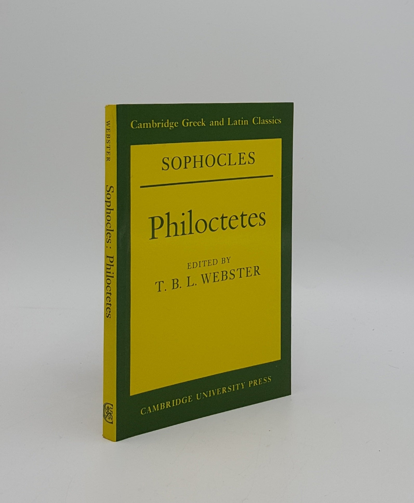SOPHOCLES, WEBSTER T.B.L. - Sophocles Philoctetes