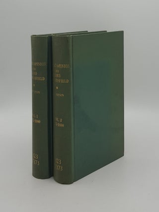 Item #161583 PUBLIC OPINION AND LORD BEACONSFIELD 1875-1880 In Two Volumes. THOMPSON George Carslake