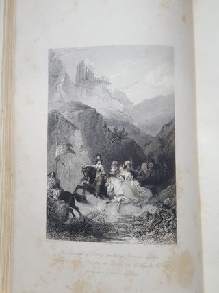 LANDSCAPE-HISTORICAL ILLUSTRATIONS OF THE WAVERLEY NOVELS By Sir Walter Scott Bart Nouvelles Illustrations Anglaises des Romans de Sir Walter Scott Bart in Two Volumes.