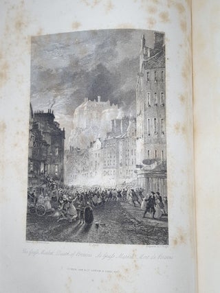LANDSCAPE-HISTORICAL ILLUSTRATIONS OF THE WAVERLEY NOVELS By Sir Walter Scott Bart Nouvelles Illustrations Anglaises des Romans de Sir Walter Scott Bart in Two Volumes.