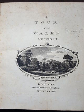 A TOUR IN WALES MDCCLXXIII.