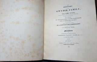 THE HISTORY OF THE GWYDIR FAMILY