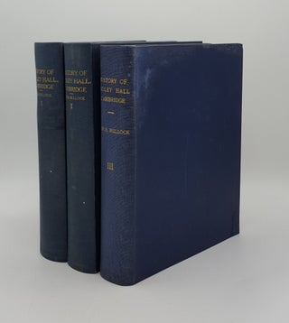 Item #163042 THE HISTORY OF RIDLEY HALL CAMBRIDGE 2 Volumes. BULLOCK F. W. B