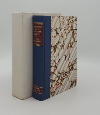 Item #163636 THE DIARY OF A COUNTRY PARSON. WOODFORDE James