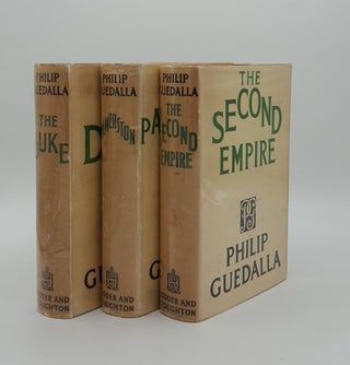 Item #164165 THE UNIFORM EDITION OF THE WORKS OF PHILIP GUEDALLA 3 Volumes The Duke, Palmerston,...