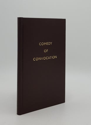 Item #164248 THE COMEDY OF CONVOCATION IN THE ENGLISH CHURCH In Two Scenes. CHASUBLE Archdeacon