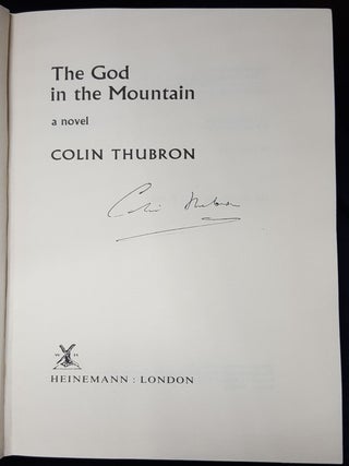 THE GOD IN THE MOUNTAIN A Novel.