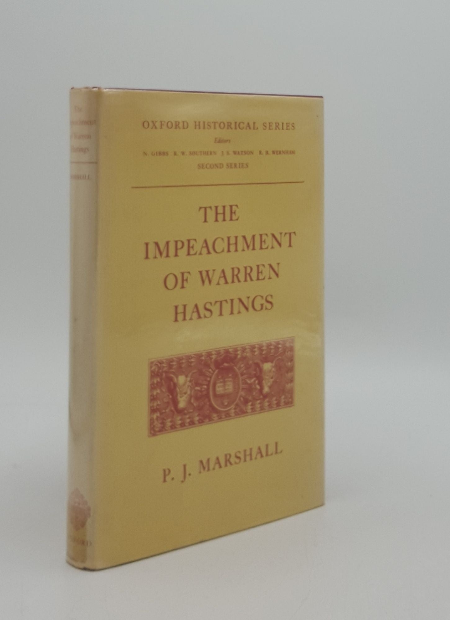 MARSHALL P. J. - The Impeachment of Warren Hastings