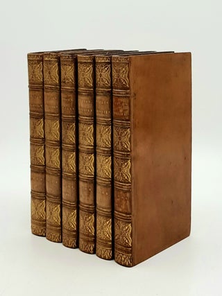 Item #165180 PIECES CHOISIES DES MEILLEURS AUTEURS FRANCOIS Six Volumes. CORNEILLE VOLTAIRE,...