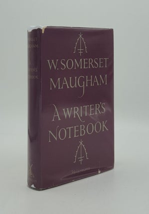 Item #166154 A WRITER'S NOTEBOOK. MAUGHAM W. Somerset