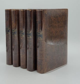 Item #166282 THE ODYSSEY OF HOMER In Five Volumes [with] Homer's Battle of the Frogs and Mice....