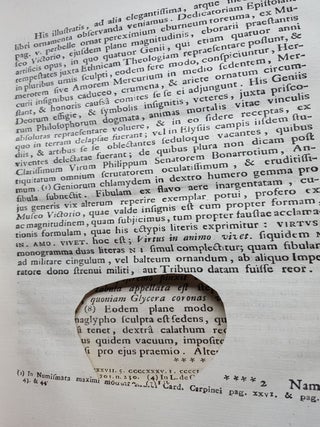 MONUMENTUM SIVE COLUMBARIUM LIBERTORUM ET SERVORUM LIVIAE AUGUSTAE ET CAESARUM Romae detectum in Via Appia anno MDCCXXVI 1726 Ab Antonio Francisco Gorio Presbytero Baptisterii Florentini Descriptum & XX. aere incisis Tabulis illustratum Adjectis Noti