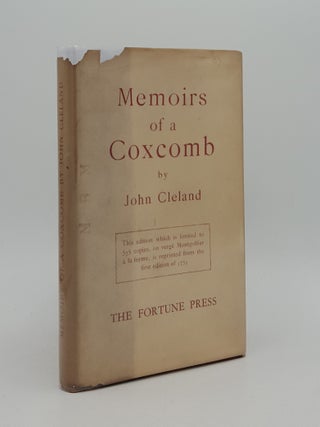 Item #166587 MEMOIRS OF A COXCOMB. CLELAND John