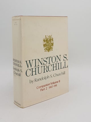 Item #166919 WINSTON S. CHURCHILL Companion Volume II Part 2 1917-1911. CHURCHILL Randolph S