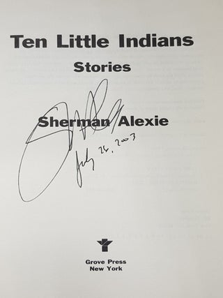 TEN LITTLE INDIANS.