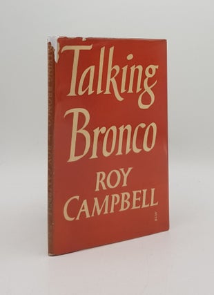 Item #168878 TALKING BRONCO. CAMPBELL Roy