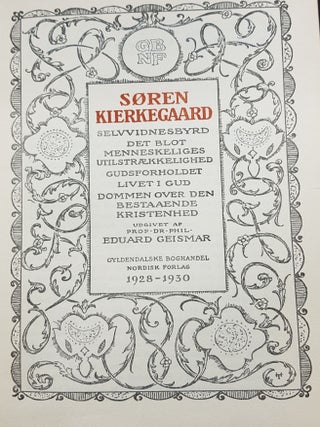 SELVVIDNESBYRD Det blot menneskeliges utilstraekkelighed Gudsforholdet Livet i gud Dommen over den bestaaende kristenhed.