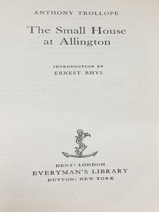 THE SMALL HOUSE AT ALLINGTON