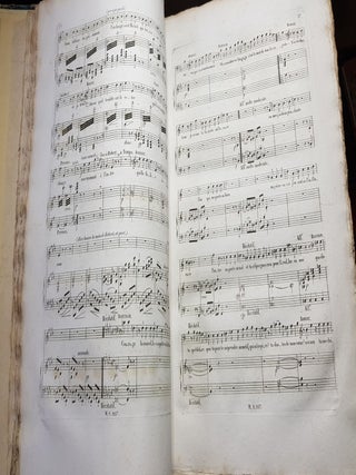 ROBERT LE DIABLE Op&eacute;ra en 5 Actes Paroles de MM. E. Scribe & G. Delavigne Musique de Giacomo Meyerbeer Partition de Piano Arrang&eacute;e par J.P. Pixis.