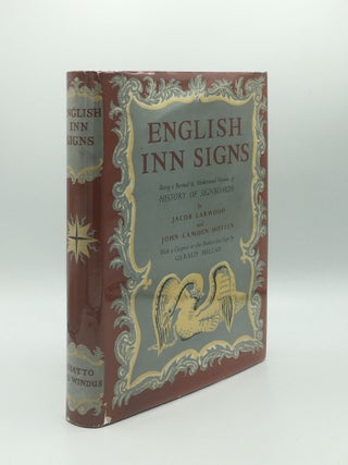 Item #169493 ENGLISH INN SIGNS Being a Revised and Modernized Version of History of Signboards....