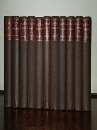 Item #169699 THE COMPLETE WORKS OF NATHANIEL HAWTHORNE Riverside Edition 11 Volumes. HAWTHORNE...