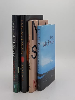 Item #170498 IAN McEWAN 4 Volumes Saturday, On Chesil Beach, Solar, Nutshell. McEWAN Ian
