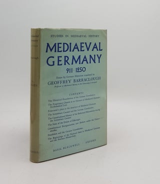 Item #170859 MEDIAEVAL GERMANY 911-1250 Essays by German Historians Volume II Essays. BARRACLOUGH...